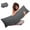 Gray, variant on Large Body Pillow Insert with Pillowcase, Breathable Full Body Pillow for Side Sleeper, Soft Long Bed Pillow for Adults, 20 x 54 inch, Gray