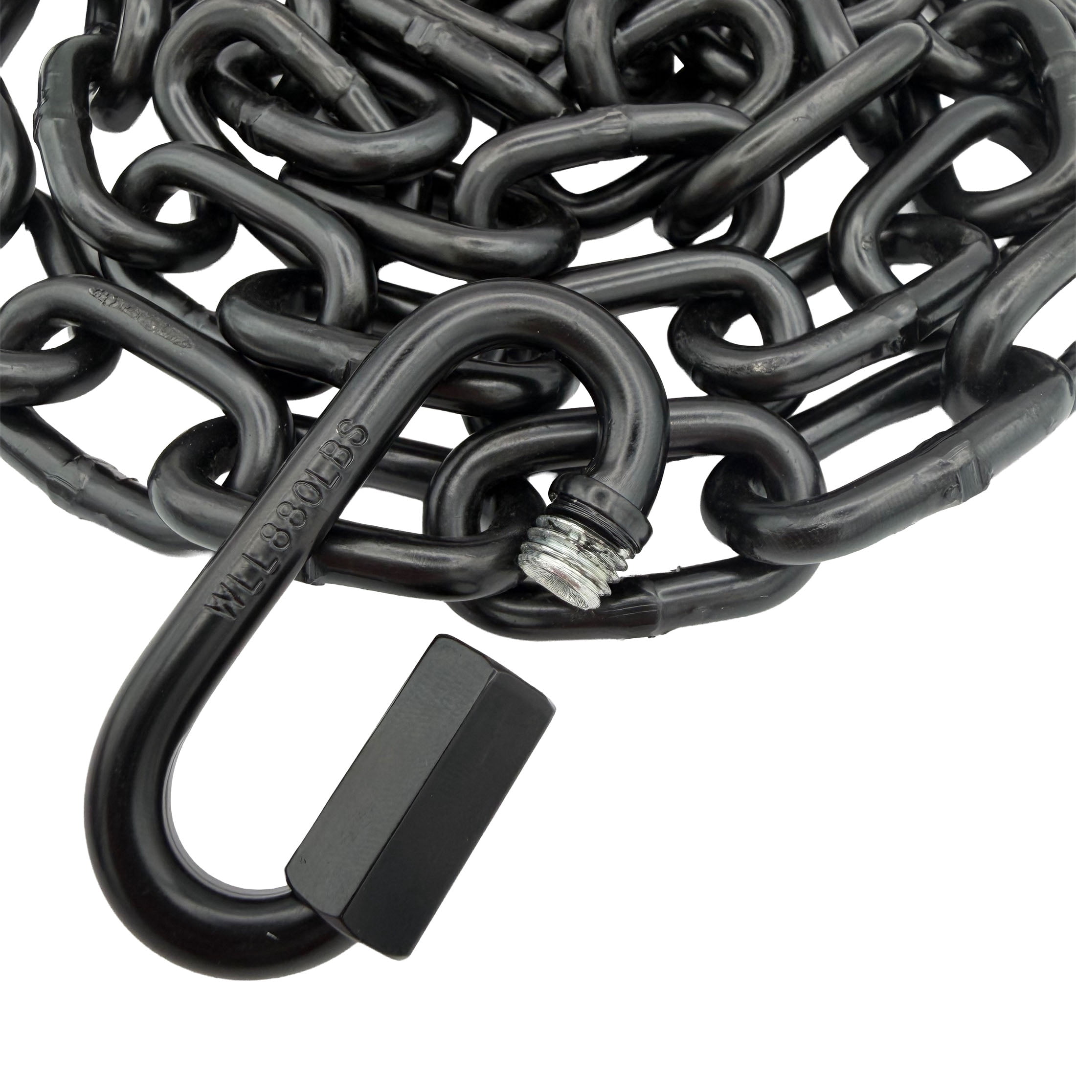 Peerless Chain Black Matte Chain Kit 3/16 in. x 5 ft, #4755205