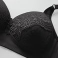 thumbnail image 4 of Birdeem Womans Solid Color Comfortable Hollow Out Perspective Bra Underwear No Rims, 4 of 12
