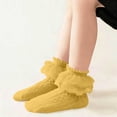 thumbnail image 4 of Niños No Show Calcetines Niñas Color Sólido Medio Tubo Princesa Calcetines, Calcetines Deportivos Cómodos Sueltos para Estudiantes, 4 of 7