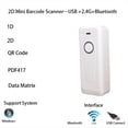 thumbnail image 5 of Escáner de Código de Barras Inalámbrico Portátil Pequeño y Lector de Código de Barras QR 1D/2D Bluetooth para Android (), 5 of 5