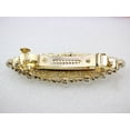 thumbnail image 6 of Faship Gorgeous Clear Rhinestone Crystal Pearl Floral Barrette, 6 of 7