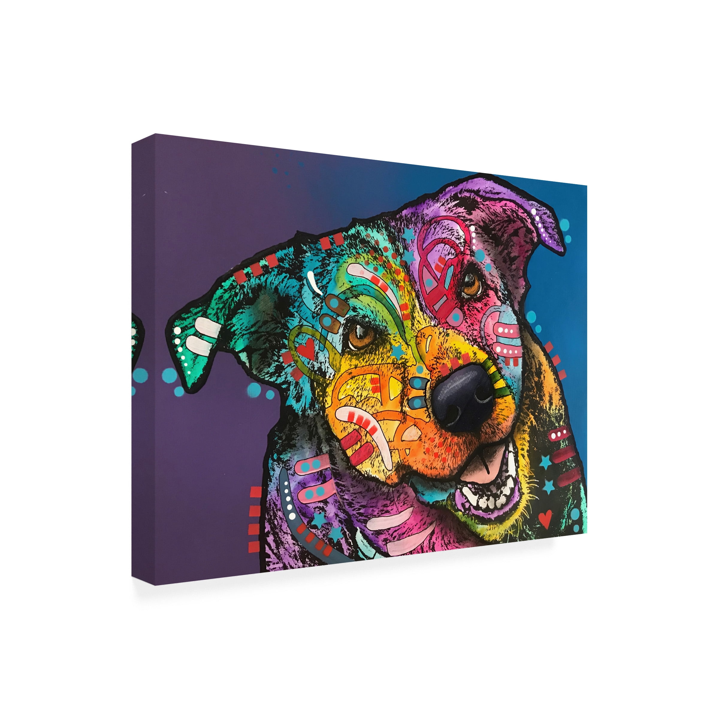 Dean Russo 'Puppy Portrait' Outdoor Canvas