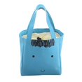 thumbnail image 1 of Oficina De Lona Baoblaze Almuerzo Totes Enfriador Térmico Alimentos Bebidas Picnic Merienda Caja De Almacen Azul Bolsa de almuerzo, 1 of 8