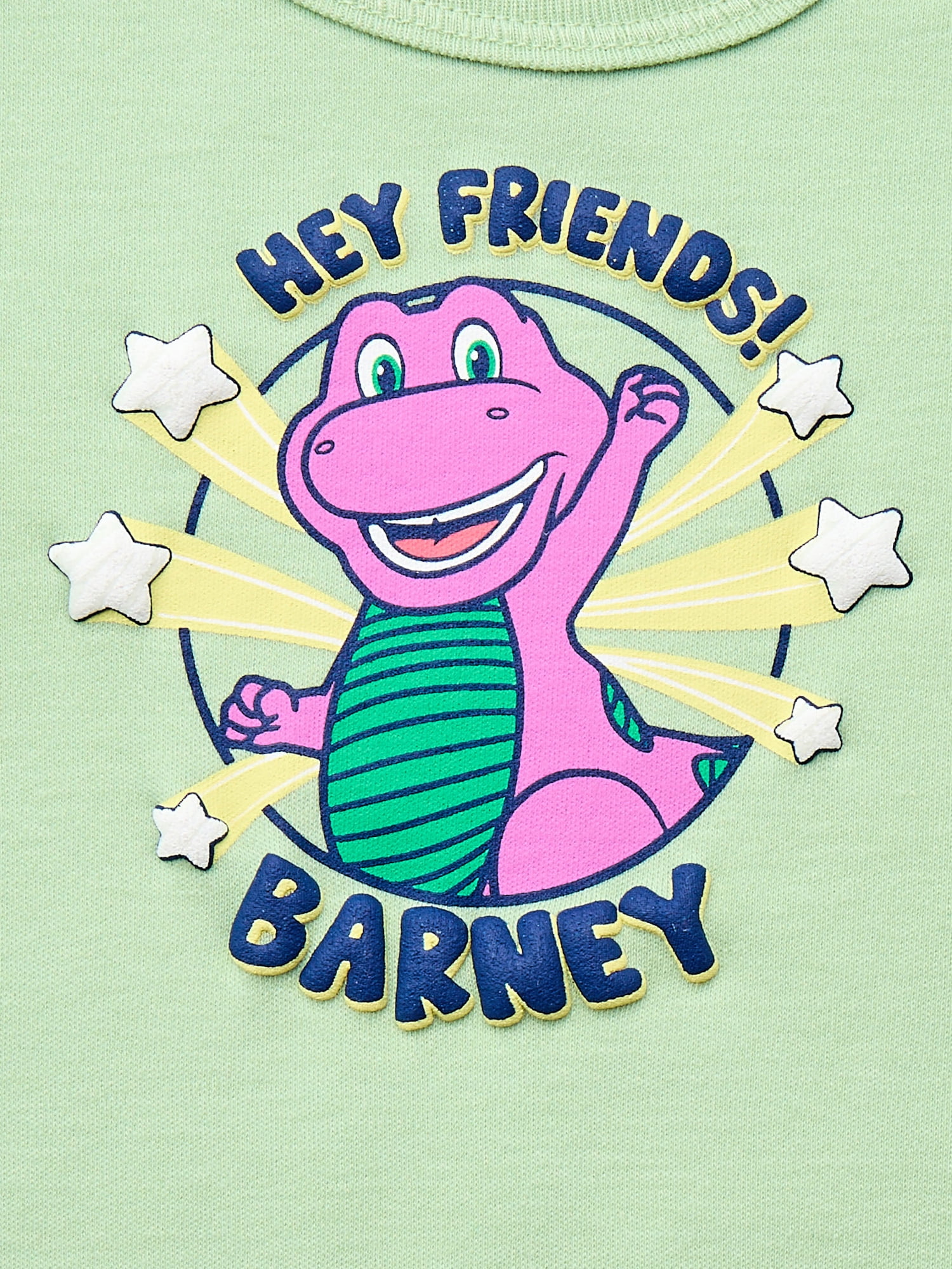 Barney Baby Boys or Girls Graphic One-Piece Bodysuits, 2-Pack