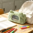 thumbnail image 5 of Large Capacity Pencil Case, 3D Cat Pen Bag Pencil Pouch Organizer For Office, College, 5 of 5
