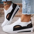 thumbnail image 2 of KEVCHE Womens Orthopedic Walking Shoes Breathable Soft Knitted Sneakers, Arch Support Casual Slip-On Athletic Footwear for Plantar Fasciitis Relief, Lightweight Non-Slip Daily Sport Shoes, 2 of 6
