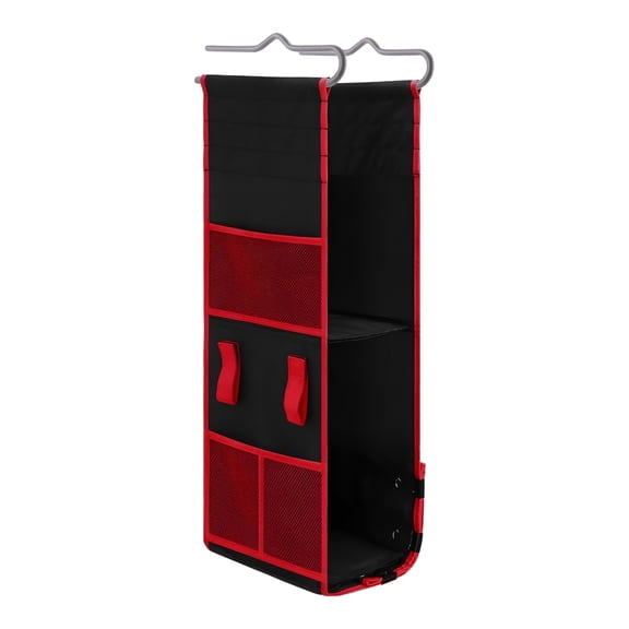 XIBUFE Hanging Locker Organizer Shelves Sturdy Closet Organizer Oxford Locker Organization Adjustable Storage Bag for School Office