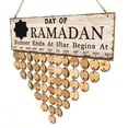 thumbnail image 2 of Bearachild Lasser Bairam calendario de estilo musulmán recordatorio de colgante decoración de pared tablero de decoraciones DIY suministros Decoración del hogar JM01086 Bearachild HA011598-02, 2 of 6