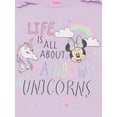 thumbnail image 2 of Minnie Mouse Baby Girls & Toddler Girls T-shirt & Striped Skirt, 2pc Outfit Set (12M-5T), 2 of 3