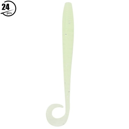 Luminous Lifelike Soft Worm Bait - Artificial Fishing Lure Tackle Accessory
