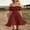 🔥 Wine, variant on Sentmoon Spaghetti Strap Dress A Line Dress Regular Fit 2026 Summer Homecoming Dresses for Date Night and Dinner S-3XL