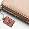 thumbnail image 5 of Cat Sipping Tea Metal Rectangle Keychain, 5 of 7