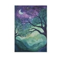 thumbnail image 6 of Yayeee Garden Flag 28" x 40" Double Sided Outdoor Yard Lawn Holiday Decorations, Moonlight Forest, 6 of 6