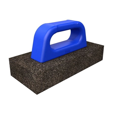 Bon 12-281 Rub Brick -No Flute 8-inch X 3 1/2-inch X 3/4-inch - 20 Grit Pl Handle