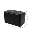 thumbnail image 2 of KAKOWELY 2Ud Caja Organizadora Para Tarjetas Y Notas Plástico Resistente Color Surtido Elegante, 2 of 7