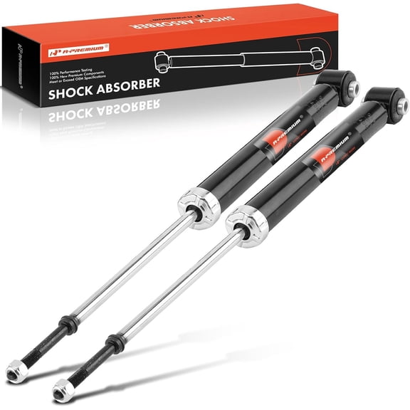 A-Premium Rear Suspension Shock Absorber Compatible with Hyundai Accent & Kia Rio 2018 2019 2020 2021 2022 2-PC Set