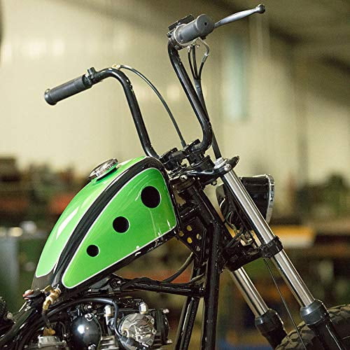 G3C19882L TC Bros. 7/8" Lane Splitter™ Handlebars - 9.25" Rise Black Powdercoated