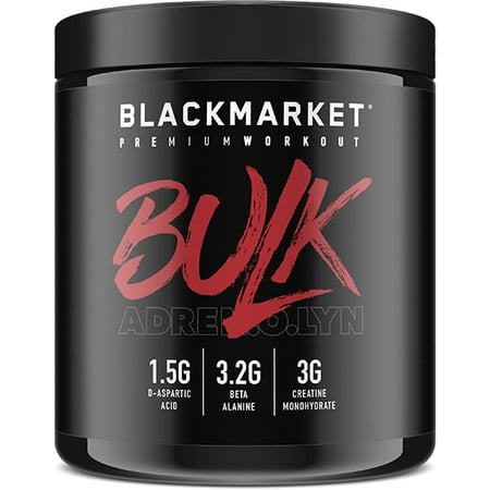 BlackMarket Labs Adrenolyn Bulk Pre-Workout (Blue Razz - 30