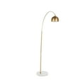 thumbnail image 4 of LumiSource White Marble, Antique Brass Metal March Floor Lamp, 4 of 7