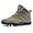 Army Green, variant on Jakcuz Men Snow Boots Warm Ankle Boots Fur Lined Water Resistant Winter Shoes with Non-slip Outsole