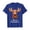 Blue, variant on Christmas Tshirts Women Short Sleeve Casual Crewneck Funny Merry Christmoose Graphic Tee Shirt Holiday Tops