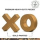 thumbnail image 4 of 10 Piece Premium Solid Wood Tic-tac-toe Board Game Giant Gold 14inch Outdoor/indoor Party Set Toy For Children/ Adults Perfect For Backyard Entertainm, 4 of 5