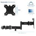 thumbnail image 2 of VIVO Steel Universal Pole Mount Monitor Arm VESA Plate | Fits 17" to 32" Screens, 2 of 8