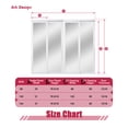 thumbnail image 4 of 96" x 80" White Prefinished Mirrored Closet Sliding Door with Hardware Kit, 4 of 7