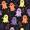 Yellow Halloween Ghosts, variant on FORMRS Boys Pajama Pants with Pockets Size 6-8Y Kids Lounge Sleep Bottoms, Pink Halloween Ghosts