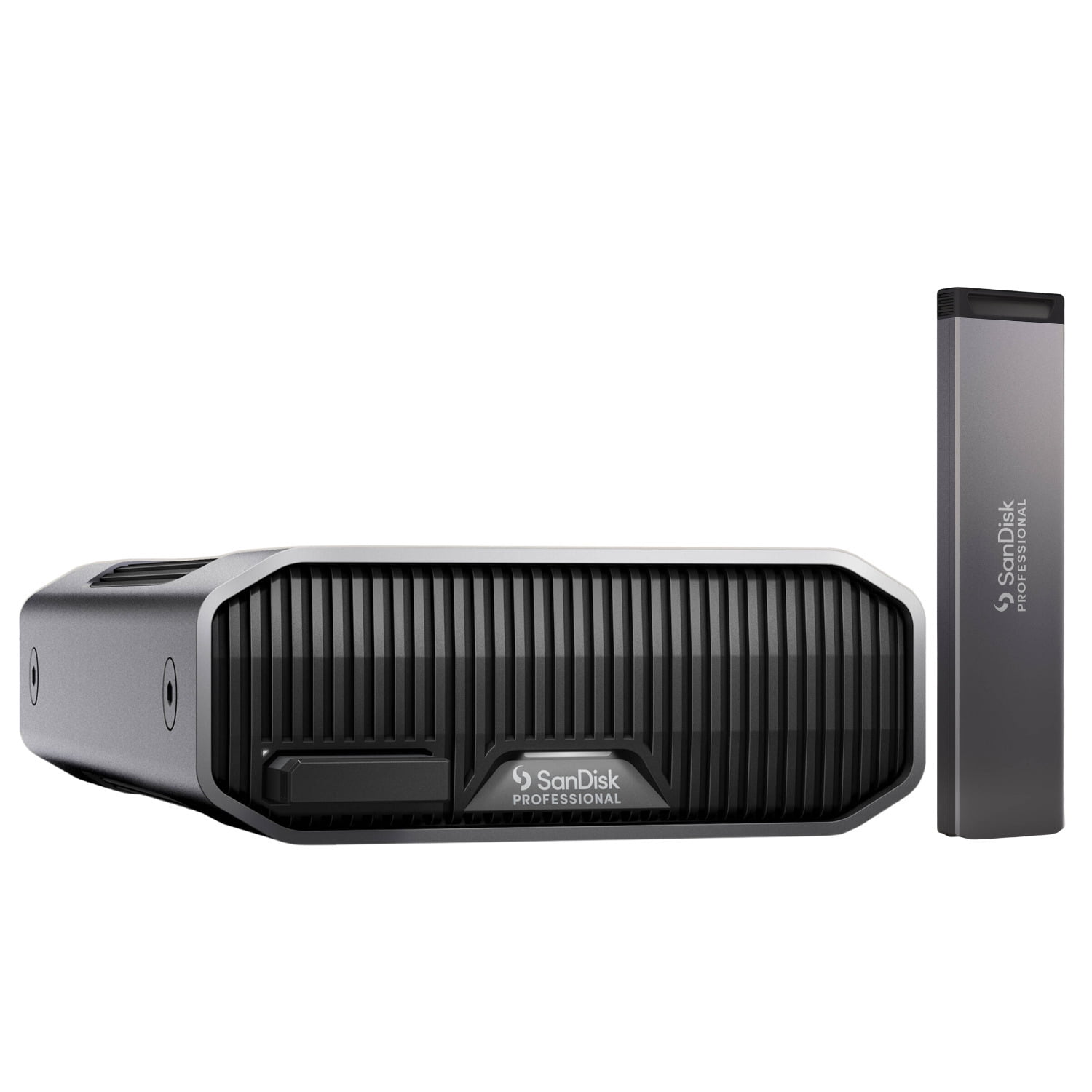 SanDisk Professional 12TB G-DRIVE PROJECT External Hard Drive with PRO-BLADE SSD Mag 2TB