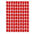 thumbnail image 1 of Unique Bargains 100pcs 15mm Inner Dia PVC Flexible Vinyl End Cap Screw Protector Cover Red, 1 of 1