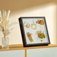thumbnail image 7 of 12x12 Shadow Box Picture Frame Display Case with Soft Linen Back-Real Glass,Large Black Deep Shadow Box Frame 12x12 for Graduation Flower Medal Pet Photo Craft Memorial Gift, 7 of 7
