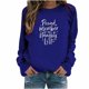 thumbnail image 1 of Sudaderas Navideñas Para Mujer, Blusa de Manga Larga Con Bolsillo Estampado A La Moda, Tops Informales, Sudaderas Con Botones Odeerbi ODB191762, 1 of 7