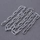thumbnail image 2 of Cadena de bobina galvanizada de 1 metro y 3 mm de diámetro, cadena utilitaria de eslabones prácticos, 2 of 5