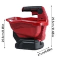 thumbnail image 3 of Automatic Fertilizers Spreader Handheld Electric Fertilizers Spreader Grass Seeding Vegetable Garden Power Tool Agricultural, 3 of 8