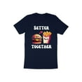 thumbnail image 5 of Better Together Hamburger Fries Valentines Day Men Women T-Shirt Valentines Day Adults Kids Boys Girls Present Gift Men Women Kids Tshirt, 5 of 10