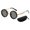 Black Golden, variant on Xinwanna Adjustable Tint Polarized Sunglasses 1-9 Gear Round Glasses with ND Filter Lenses for Men UV Protection Eyewear for Beach Travel (Black)