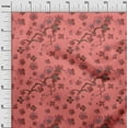 thumbnail image 2 of oneOone Silk Tabby Green Fabric Flower Artistic Diy Clothing Quilting Fabric Print Fabric By Yard 42 Inch Wide, 2 of 4