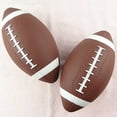 thumbnail image 7 of Brown S Inflatable Rugby Ball For Kids, Outdoor Sports Activity Toy, Skill Development Tool, Durable Pvc Material, Fun For Group Games, 7 of 7