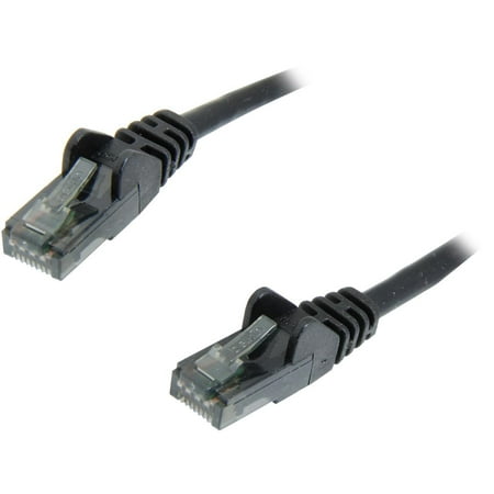 UPC: 0722868480878 | Belkin A3L980-30-BLK-S 30 ft. Cat 6 Black UTP Patch Cable