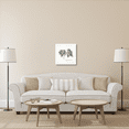 thumbnail image 2 of Global Gallery's 'My Greenhouse Forget Me Not' By Lisa Audit Stretched Canvas Wall Art, 2 of 4