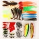 thumbnail image 4 of Calendario Adviento Pesca 82 Uds. Juego Señuelos 2024 Regalos Navidad para Hombres () Rojo, 4 of 5
