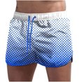 thumbnail image 2 of Swim Trunks Men, Mens and Womens Five-point Quick-drying Drawstring Printing Breathable Sports Surfing Seaside Vacation Beach Trunks Swimming Trunks, 2 of 3