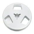 thumbnail image 1 of 2.5 Inch Empty Tape Reel, 3 Hole Universal Sound Tape Takeup Reel with Aluminum Alloy for Reel to Reel Tape Players, Universal Open Reel Sound Tape Empty Reel Opening Machine Part, 1 of 8