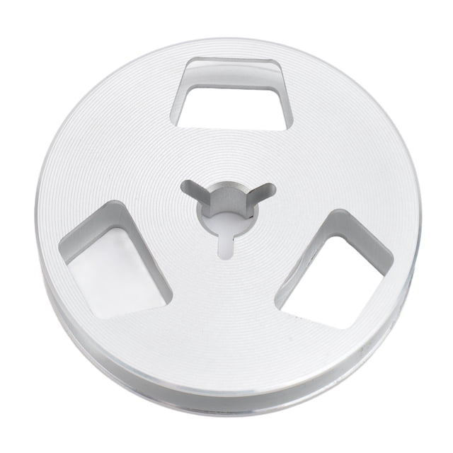 2.5 Inch Empty Tape Reel, 3 Hole Universal Sound Tape Takeup Reel with Aluminum Alloy for Reel to Reel Tape Players, Universal Open Reel Sound Tape Empty Reel Opening Machine Part