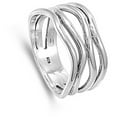 thumbnail image 4 of Sterling Silver Women's Ring 925 Band 11mm Jewelry Female Male Unisex Size 6, 4 of 4