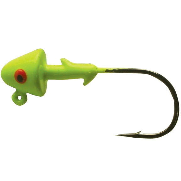 Kalin's Ultimate Saltwater Soft Plastics Bullet Jig Chartreuse 1 oz.