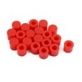 thumbnail image 1 of Ofertas Únicas 20 Piezas Tapas de Botones Táctiles en Forma Redonda Protectores Rojos para Interruptor Táctil de 6x6mm, 1 of 2
