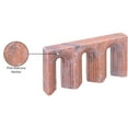 thumbnail image 4 of Meridina Furniture Curva Pink Marble Decorative Object, 4 of 6
